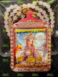 現貨 雙狐伴花神九尾狐-阿贊納-泰國聖物佛牌供奉