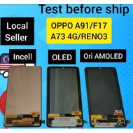OPPO A91 F17 A73 RENO 3 LCD