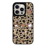 casing iphone casing iphone 12 pro max MIAIKOSS/Miao Kiss Bersama Haru KT Black Leopard Print Hello 