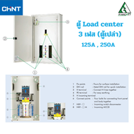 ตู้โหลดเซ็นเตอร์ 3 เฟส 125A 250A