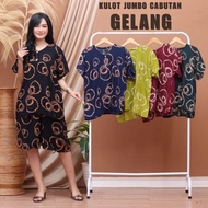 baju tidur wanita SIZE JUMBO XXL model kulot, piyama, babydoll, hotpen  kain rayon motif batik untuk ibu menyusui dan gemuk