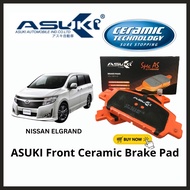 ASUKI Front Ceramic Brake Pad Nissan Elgrand Spare Part CF-1300