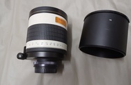 Samyang 800mm f/8.0 DX   反射鏡頭 canon fujifilm sony