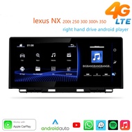 lexus NX 200t 250 300 300h 350 android player headunit monitor bluetooth gps video radio carplay and