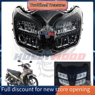 LAMPU DEPAN LED LAGENDA 115ZR 115Fi HEAD LAMP DP ZHIPAT IMPORT LAMPU GABAN