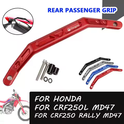 Motorcycle Accessories Tail Rear Seat Passenger Pillion Handle Grab Bar Grip For HONDA CRF250L CRF 2
