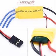 MESHOPMY Speed Controller, Helicopter Boat Banana Head T Plug XT60 ESC Brushless Motor,  30A/40A RC 