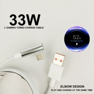 Cable Charger Gaming L 33Watt Mi turbo Charge