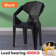 HAP-Stackable Chair Dining Chair Outdoor Chair Thickened Creative  Kerusi Plastik Home Chairs Office