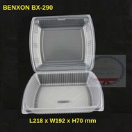 【Kitchen supplies】 ☁BENXON BX-290 (6pkt X 50pcs)(300pcs) Big Lunch Box / Kotak Nasi / Food Container / Food Box / Bekas