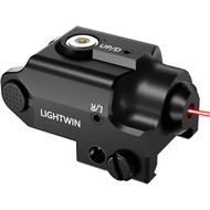 LIGHTWIN Red/Green/Blue Laser Sight, Aluminum Ultra Low Profile Compact Picatinny Mount Laser Dot Si