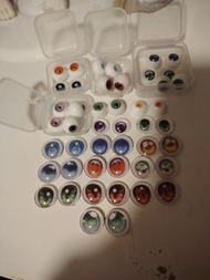 bjd眼珠 眼睛 眼珠子 二次元 真人風眼珠 四分 六分 三分 bjd 娃娃 16mm 18mm