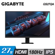 【GIGABYTE 技嘉】GS27QA 27型 180Hz IPS 2K 電競螢幕