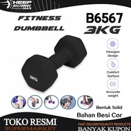 Dumbell 3Kg Dumbbell Barbell 3kg Gym Fitness Dumbell 2Kg Dumbell 1Kg Mini Barbell/ Non-Slip Dumbbell