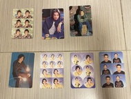 馮德倫 任賢齊  30年前 YES卡 香港男星明星 白卡 閃卡 貼紙卡  YES! 雜誌 明星閃卡套裝
