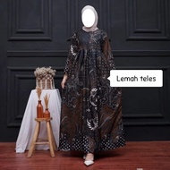 Pekalongan Batik Dress with Front Zipper Lutfia Boutique/ Kate Batik Dress Fine Batik Dress/