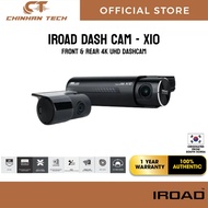 IROAD X10 64GB Front & Rear 4K UHD Dashcam Car Recorder Night Vision ADAS WI-FI Connection with Apps