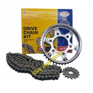 Gear Gir Paket Set Cbr 150r Cb150r New 2014-2022 Lubang Baut 6 K45 Original Aspira Astra Otoparts