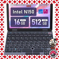 Zwide N150 2-in-1 laptop tablet with Windows 11, touchscreen, Japanese keyboard, 16GB RAM, and 512GB
