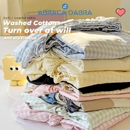 Abraca Dabra 2025 INS Style Fitted Bed Sheet Single/Queen/King Size Bedsheet Premium Wash Cotton Cad