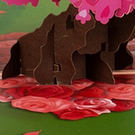 Valentine's Day Pop Up Card, 3D Greeting Card for Valentines Day, Wedding, Anniversary, Engagement,