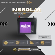BATERI KERETA | NS60L/R | 55B24L | MF| ASTRA