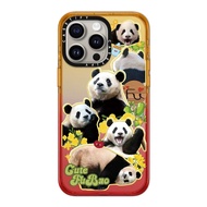 Original CASETiFY Dog/Panda Peach Haze Case for iPhone 15 Pro Max / iPhone 14 Pro Max / iPhone 13 Pr