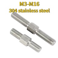 hexagonal front and back teeth double head screw screw screw screw 304 stainless steel M3M4M5M6M8M10