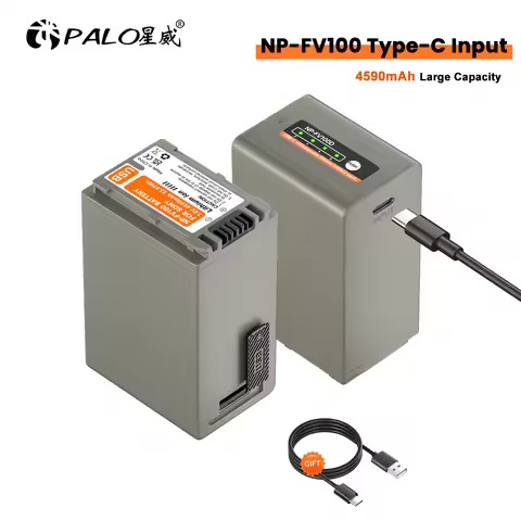 NP-FV100 NP FV100 USB Battery for Sony NP-FH30 NP-FH40 NP-FH50 NP-FH70 NP-FH100 DSC-HX1 HX100V HX200