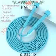 PISTA Skipping Rope, Fitness Equipment PVC Jump Rope, Wear Resistant Antiskid Anti Shaking Soft Bead Bamboo Jump Rope