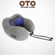 OTO Soothie | Neck Pillow for Travel with Massager - 3D Support Memory Foam | ST-008