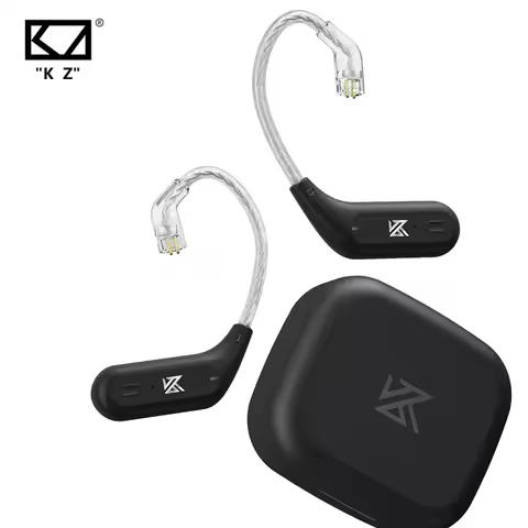 KZ AZ09 Bluetooth 5.2 HD Wireless Upgrade Cable Earphones Headset Ear Hook With Charging Case For KZ