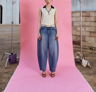 Wara Curved BARREL LEG jeans- 1 Colors V.2