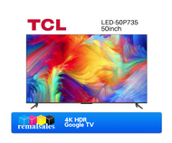 TCL LED-50P735 50inch 4K HDR Google TV