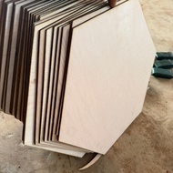 3 mm hexagonal plywood