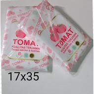 (4 Pack) PE Tomato 17x35 (weight +/ - 1KG) - PE TOMATO Plastic - Ice Cube Plastic - Oil Plastic