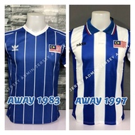 MALAYSIA AWAY RETRO FAN ISSUE [ CUTTING ASIA ] SIZE S - 5XL