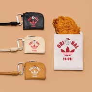 台灣限定 Adidas Originals Mini Pouch Coin Purse Wallet TAIPEI 台式炸雞排 零錢包 散紙包 收納袋