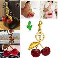 GANTUNGAN Cherry Bag Keychain Cute Cherry Inknium Bag Keychain
