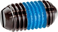 HALDER Spring Plunger Ball, Slotted Inch SUS Pin/Ball Diameter 9/32 2B050.0280
