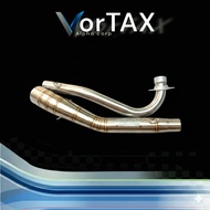 VorTax exhaust neck racing exhaust Supra x 125 inlet 50mm