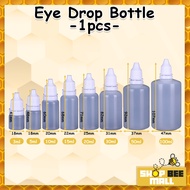 50Pcs 3ml-100ml Empty Refillable Dropper Bottle Squeezable Liquid Plastic Container Anti-Leak Eye Dr