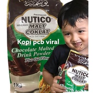Yusmira nutico Chocolate malt Drink plus oat Fiber