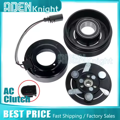 SD7V16 AC Compressor Clutch For Audi A3 TT Ford Galaxy Seat Skoda Octavia VW 1J0820803F 1J0820803G 1