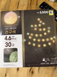 LED 燈串 裝飾燈 4.6米 30粒
