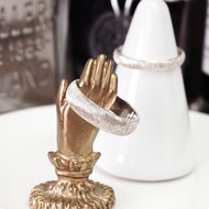 質感銀戒 圓弧交錯設計 925純銀戒指 男戒 女戒