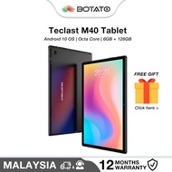 {TECLAST} M40 Tab Android 10.0 Tablet PC 6GB RAM 128GB ROM 10.1 inch 8MP Dual Camera Dual 4G Phone Call Bluetooth 5.0 Online Class Zoom Google Class Business {BOTATO ELECTRONICS}