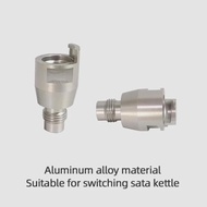 Good Spray Gun Adapter For ANEST IWATA WS400  Disposable Watering Can Fittings Spray Gun Cup Adapter