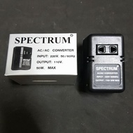 110v To 220v Stepdown Converter (Spectrum)