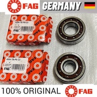 (Made In Germany) FAG 6205 6304 6305 63/22 High Speed racing Fiber Bearing TB P6 C3 Y15ZR LC135 Y125